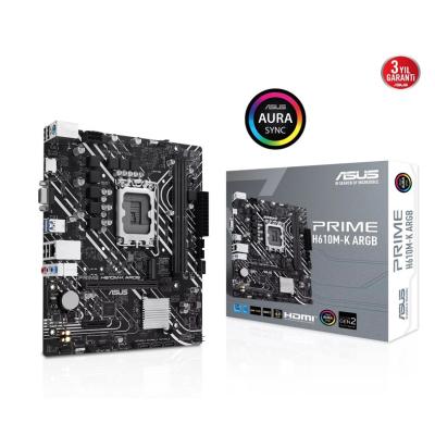 Asus Prime H610M-K ARGB D5 1700P Vga Hdmi