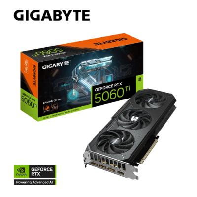 GIGABYTE GV-N506TGAMING OC-8GD, RTX5060TI, GAMING OC, 8Gb, GDDR7, 128BIT, 3 Fanlı, 1xHDMI, 3xDP, GAMING Ekran KARTI