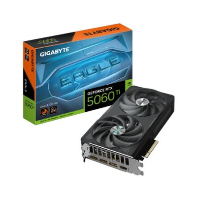 GIGABYTE GV-N506TEAGLE OC-16GD, RTX5060TI, EAGLE OC, 16Gb, GDDR7, 128BIT, 2 Fanlı, 1xHDMI, 3xDP, GAMING Ekran KARTI