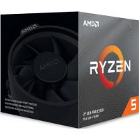AMD RYZEN 5 3600 6 Core, 3,60-4.20GHz 35Mb Cache, 65W, Wraith Stealth FAN, AM4, (Kutulu)