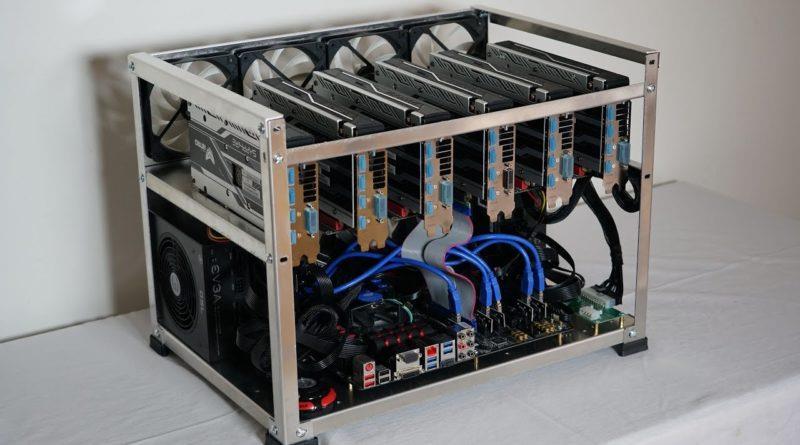 Bitcoin, Altcoin Ethereum Madenci Mining Rig Kasası ...