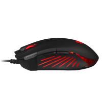 Bloody V9MA Siyah UC3-4 Aktif Optik Metal Ayak 4000CPI Usb Gamer Mouse