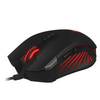 Bloody V9MA Siyah UC3-4 Aktif Optik Metal Ayak 4000CPI Usb Gamer Mouse