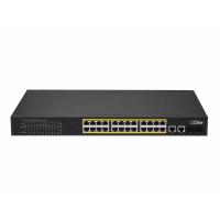 CNET 24port 300w FULL PoE CGS-2422SP GIGABIT 2X SFP Yönetilemez Switch RackMount