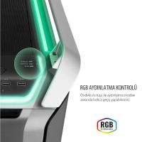 COOLERMASTER POWERSIZ C700P RGB RC-MCC-C700P-MG5N-S00 GAMING FULL-TOWER KASA SİYAH