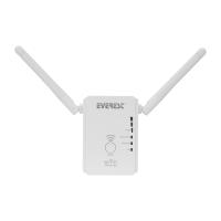 EVEREST EWR-N501 N300 2.4GHZ ACCES POINT ROUTER MENZİL GENİŞLETİCİ PRIZ TIP