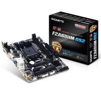 GIGABYTE FM2 A68H DDR3 F2A68HM-DS2 O/B Vga GLan Raid DVI 4x Sata3 1x (PCIe 3.0) mATX