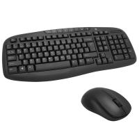 FRISBY FK-4830WQ Kablosuz Q Trk Optic Mouse Siyah Multimedya Klavye - Mouse Set