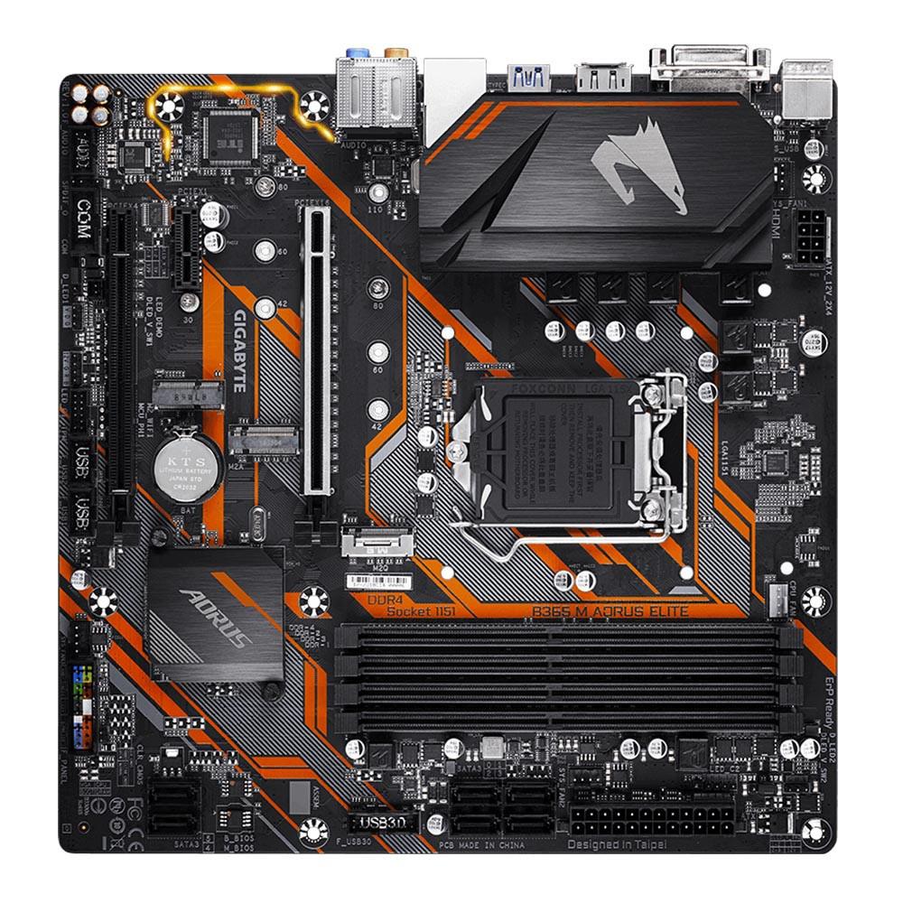 Gigabyte b365m aorus elite подключение