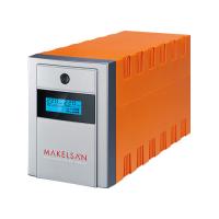 MAKELSAN LION PLUS 1500 VA Line Interactive 5-15 Dk. Lcd Ekran 2x12V 9AH -