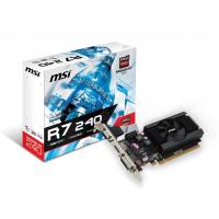 MSI 1gb R7 240 1GD3-64B-LP DDR3 64bit HDMI DVI 16X (PCIe 3.0) 17w 300w 1.6ghz 977 (PassMark Puanı)