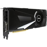 MSI 8gb nVidia GTX1080 Aero 8G OC DDR5 256bit HDMI DVI 3x DisplayPort 16X (PCIe 3.0) 180w 500w 10.0ghz