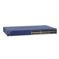 NETGEAR 24 Port (24 PoE) FS728TP-100EUS 10/100 Fast Ethernet 2x SFP Switch (192W)