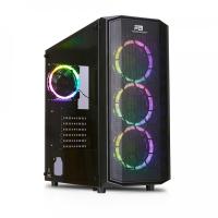 PowerBOOST POWERSIZ X-58 4X RGB FANLI GAMING MID-TOWER KASA