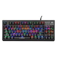 RAMPAGE KB-R320 ARDOR USB Q Trk RGB Led Aydınlatmalı Mekanik Mavi Switch Siyah Gaming Klavye