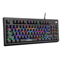 RAMPAGE KB-R320 ARDOR USB Q Trk RGB Led Aydınlatmalı Mekanik Mavi Switch Siyah Gaming Klavye