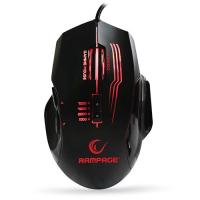 RAMPAGE RX38 CORE7 USB RGB Led Aydınlatmalı 7000dpi Gaming Optic Siyah Mouse