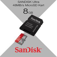 SANDISK 8GB Ultra Class10 MicroSD SDSDQUAN-008G-G4A