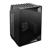 SILVERSTONE POWERSIZ LUCID LD03B-AF 2X FANLI GAMING MINI-ITX KASA