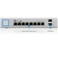 UBIQUITI (UBNT) 8port Full PoE Unifi US-8-150W Gigabit 2x SFP Yönetilemez Switch 150w Desktop