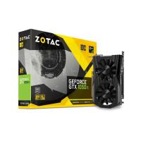 ZOTAC 4gb nVidia GTX1050Ti OC Edition P10510B-10L DDR5 128bit HDMI DVI DisplayPort 16X (PCIe 3.0) 75w 350w 7.0ghz