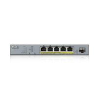 ZYXEL 6port Full Poe GS1350-6HP 60w Yönetilebilir Gigabit Switch