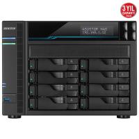 ASUSTOR AS6508T ATOM QC- 8 GB RAM- 8-diskli Nas Server (Disksiz)