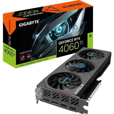 GIGABYTE GV-N406TEAGLE OC-8GD RTX4060Tİ EAGLE 8GB GDDR6 128 Bit Ekran Kartı