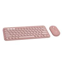 Logitech Pebble 2 Blutooth K&M Set Pembe