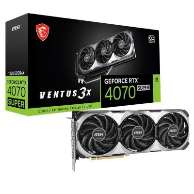 MSI GEFORCE RTX 4070 SUPER 12G VENTUS 3X OC GDDR6X 192 Bit Ekran Kartı