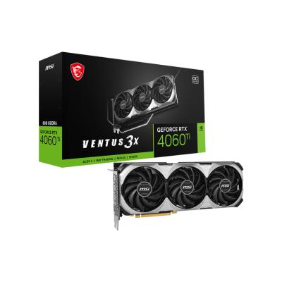 MSI GEFORCE RTX 4060 TI VENTUS 3X E 8G OC 128BIT