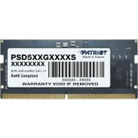 Patriot Signature Line 16GB(1x16GB) DDR5 4800MHz CL40 SODIMM Ram (PSD516G480081S)