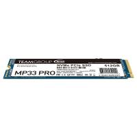 Team MP33 Pro 512GB 2400/2100MB/s NVMe PCIe Gen3x4 M.2 SSD Disk (TM8FPD512G0C101)